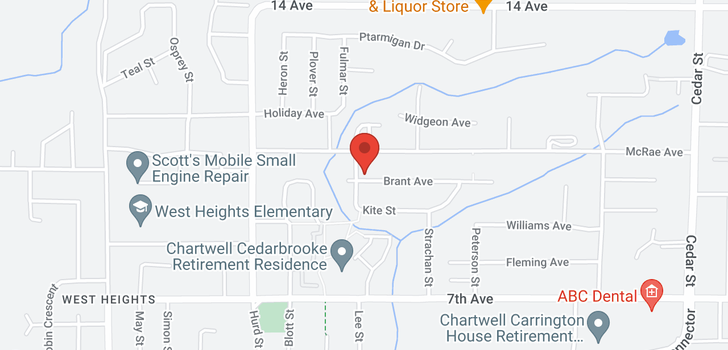 map of 32349 BRANT AVENUE